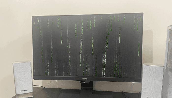 Matrix Rain Screensaver