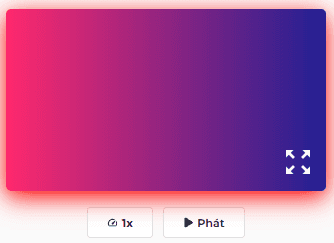 Trình tạo nền chuyển màu động