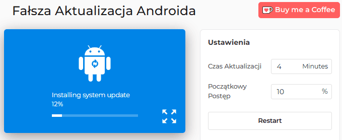 Jak korzystać z symulatora fałszywych aktualizacji Androida