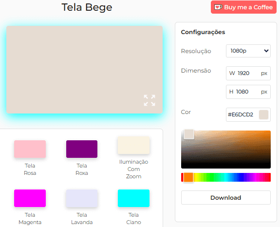 Como usar a ferramenta Tela Bege