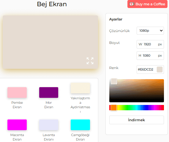 Bej Ekran Aracı Nasıl Kullanılır