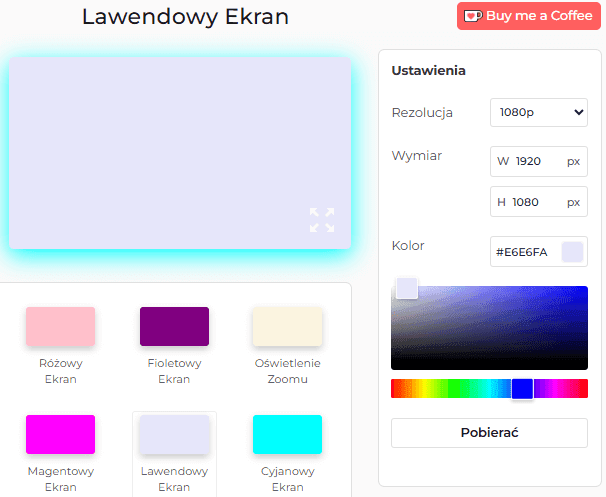 Jak używać ekranu lawendowego