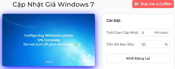 Cách sử dụng bản cập nhật giả mạo Windows 7 của chúng tôi