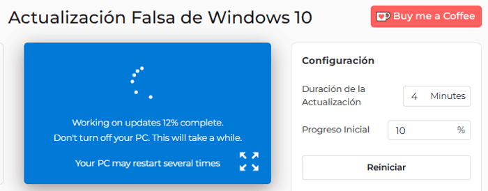 Cómo usar la herramienta de actualización falsa de Windows 10