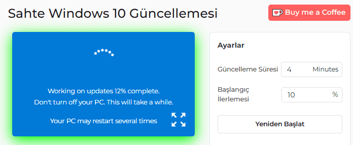 Windows 10 Sahte güncelleme aracı nasıl kullanılır?