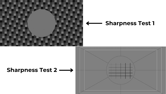 Monitor Sharpness Test