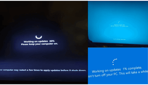 Pretend to Be Busy with Windows Fake Update Tool