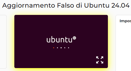 Strumento di aggiornamento falso di Ubuntu 24.04 LTS