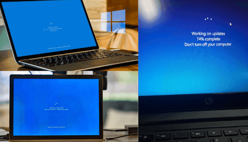 Windows 10 Update Prank at Office