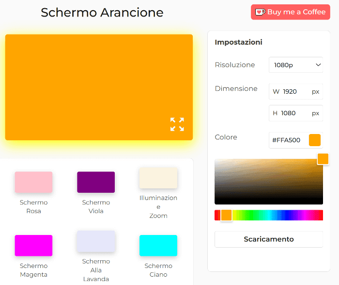 Come usare Orange Screen