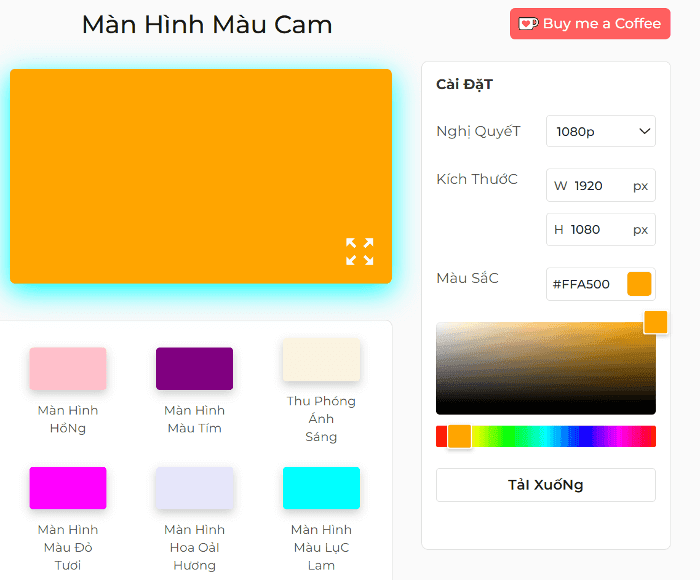 Cách sử dụng màn hình cam
