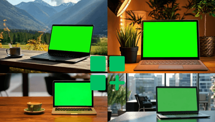 Create Editable Product Mockups with Solid Green Screens
