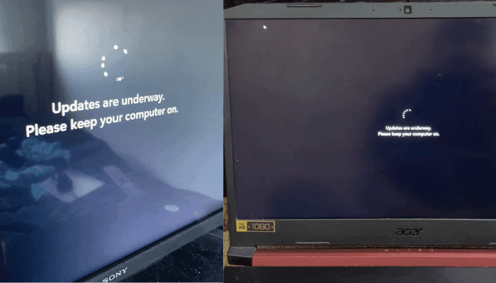 Pretend to Be Busy with Windows 11 Fake Update Tool