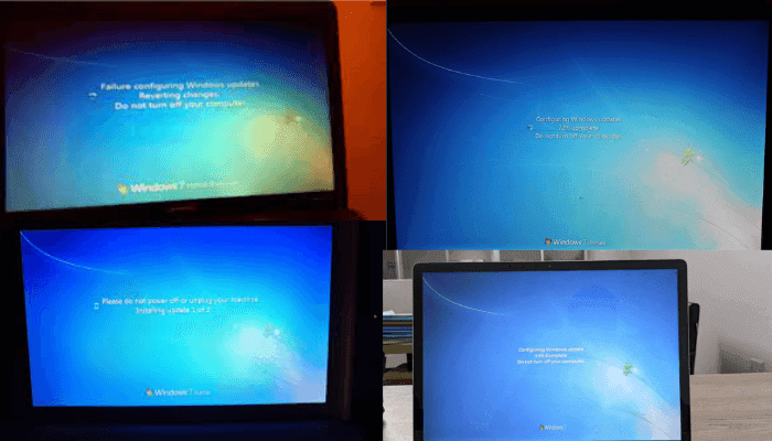 Pretend to Be Busy with Windows 7 Fake Update Tool