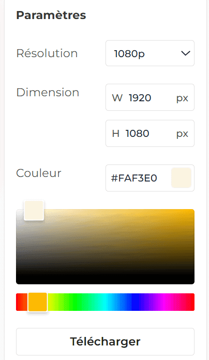 Caractéristiques de notre éclairage Zoom