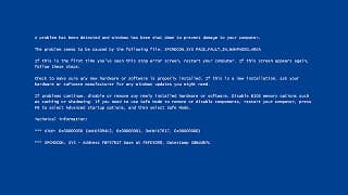 Fake Blue Screen Of Death XP